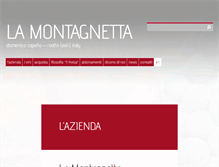 Tablet Screenshot of lamontagnetta.com